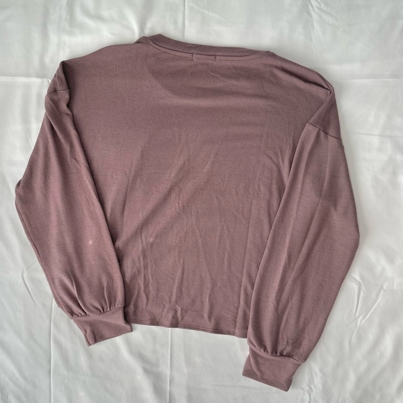 Beyond Yoga Smarten Up Pullover in Silverberry - Picture 6 of 7